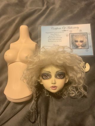 Pepstar Face Up Bjd Dollfie Doll Head And Body 1/3 Sd Certificate