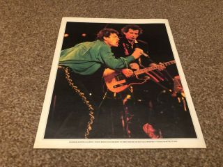 (rsm31) Picture/poster 12x10 " Mick Jagger & Keith Richards