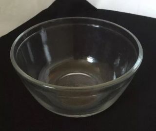 Mixing Serving Bowl Anchor Hocking 1.  5 Qt Clear Glass Cookie Batter Salads Bake