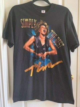 Tina Turner,  Xl,  Simply The Best Tour T - Shirt,  Never Worn