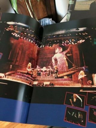 VINTAGE METALLICA JUSTICE CONCERT TOUR PROGRAM BOOK 1988 1989 METAL LARS 2