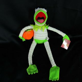 Kermit Mummy Frog Plush Halloween Costume Disney Muppet 18 " Inches Vtg 2000
