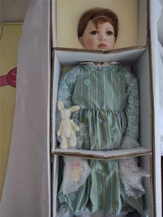 Elite Dolls Porcelain Doll Clarissa by Christine Orange 238/1000 36 inch 2