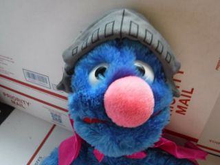 1990 Sesame Street Applause Grover Vintage Plush Toy Stuffed Animal