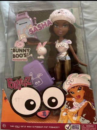 Ultra Rare Bratz Iconz Sasha Bunny Boo Doll
