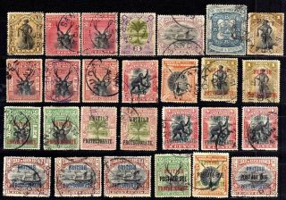 North Borneo 1894 - 1905 Selection,  27 Stamps