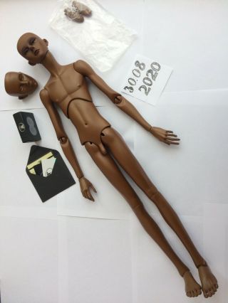 Dollshe Craft Rosen Rhythmos Body 70 Cm Bjd Doll In Tan Sleep And Open Eyes Face