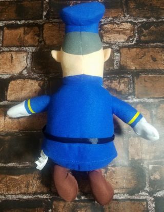 Toy Factory Plush Frosty the Snowman Traffic Cop Police Officer Stuffed 14 