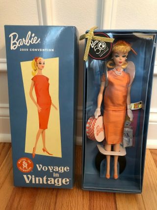 Voyage In Vintage Barbie Convention Doll 50th Anniversary 2009 Nrfb