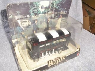 The Beatles Corgi Diecast Model Abbey Road Album Cover Double Decker Bus Fab