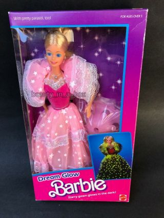 Dream Glow Barbie Doll Vintage 1985 Classic Nrfb Vg
