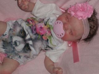 Reborn Baby Shane By Jessica Schenk 14 " Preemie Adorable