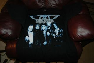 1997 Aerosmith Nine Lives Tour Concert T Shirt Xl