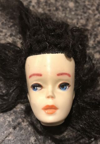 Vintage Ponytail Barbie Doll 3 Tlc Head / Mattel