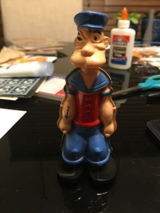 Vintage Popeye The Sailor Walking Toy King Syndicate Features