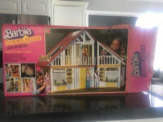 Vintage 1978 Barbie Dream House With Box - With Great Shape