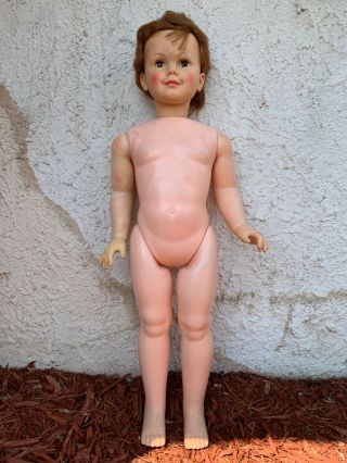 35 " Vintage Ideal Peter Playpal Doll Needs Tlc Rarer Doll Hard To Find
