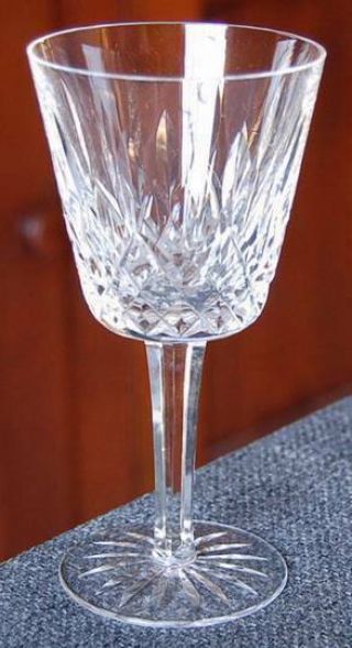 Lovely Vintage Waterford Crystal Lismore Pedestal Claret Wine Glass - Have 4