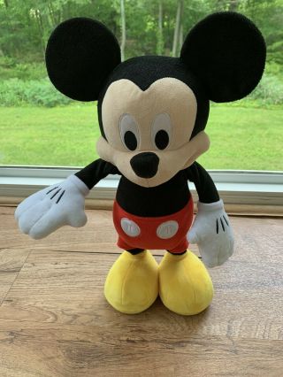 Mickey Mouse Plush 15” Talking Singing Dancing Hot Dog Song