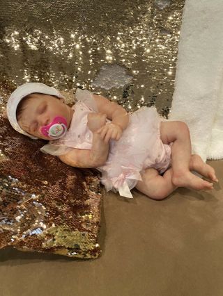 Reborn Sleeping Girl Emma,  Lifelike Baby Doll
