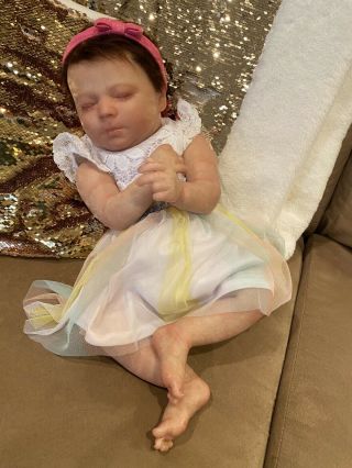 Reborn Sleeping Girl Emma,  Lifelike Baby Doll 2