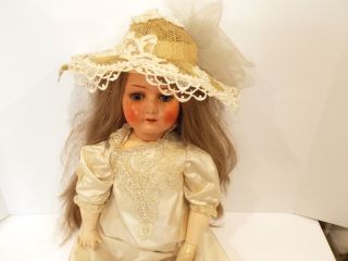 Heubach Koppelsdorf Antique German Doll 28 Bisque Head Composition Ball Jointed