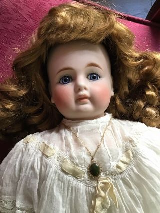 22” Belton Type.  - German For French Market - Bisque Head.  Kid Body