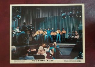 Elvis Presley 1957 " Loving You " Movie Color Photo Still Rare
