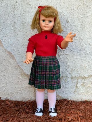 35” Buffy Tandy Playpal By Eegee,  Vintage 1960s Doll