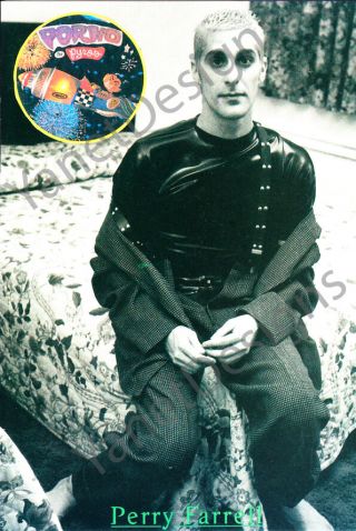 Perry Farrell Postcard Photo Porno For Pyros Issue 4x6 Janes Addiction