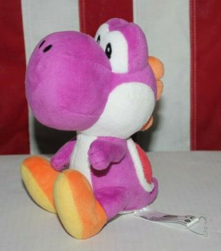 Nintendo Mario Bros.  Purple Yoshi 6 " Plush Stuffed Animal Toy 2015