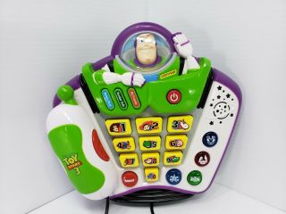 Vtech Buzz Lightyear Toy Story 3 Learning Talking Light Up Phone Disney Pixar