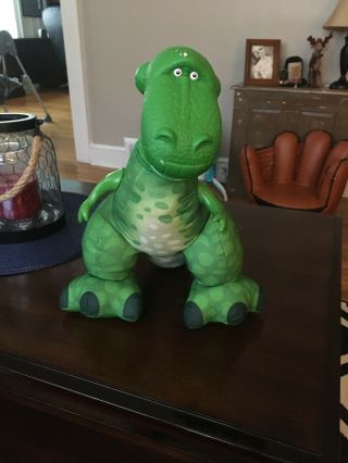 Disney Pixar Toy Story Roaring Rex 16” Plush 2009 Fisher Price Squeaker Toy