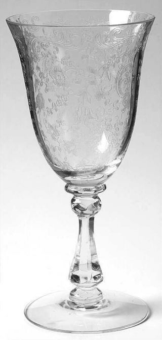 Cambridge Chantilly Water Goblet 47172