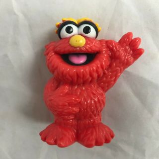 Rare Murray Monster Sesame Street Workshop 3 " Pvc Figure Cake Topper Red