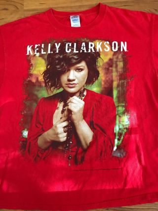 Vintage Kelly Clarkson Tour T Shirt L
