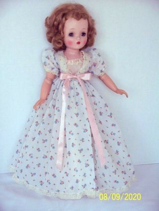 Vintage Tagged Madame Alexander Cissy Doll Robe And Night Gown (No Doll) 2
