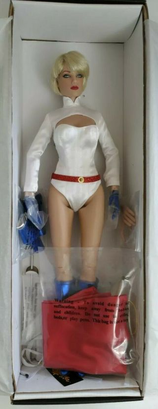 Powergirl Deluxe Tonner Doll In The Box Mib Dc Stars Comic Superhero 17 "