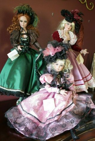 Artist Donna Rubert " Enchanted Ladies Series " By Doll Artworks