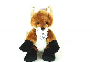 Rare Build A Bear Wildcare Institute St.  Louis Zoo Red Fox Retired Plush
