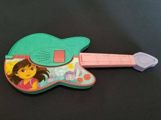 2013 Fisher - Price Dora And Friends Play It 2 Ways Guitar Electronic Sound Toy