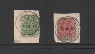 Transvaal 1900 British Army Field Post Offices Pmk 2 Items