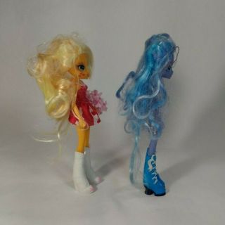 My Little Pony Equestria Girls Princess Luna & Applejack Dolls Hasbro 2012 2
