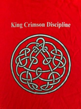 King Crimson - Discipline Shirt Xl Official