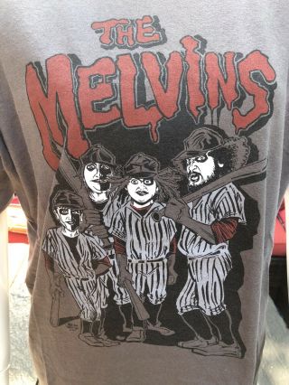 Rare 2011 Melvins Concert Tour Shirt L Mudhoney Big Business Redd Kross Thrones