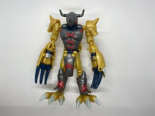 Rare Bandai Digimon Wargreymon Digivolving Agumon Action Figure