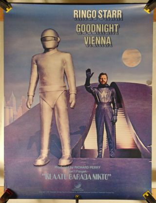 RINGO STARR - - Goodnight Vienna - - Promo Poster 2