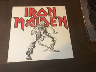Iron Maiden Piece Of Mind Promo Poster Flat 2