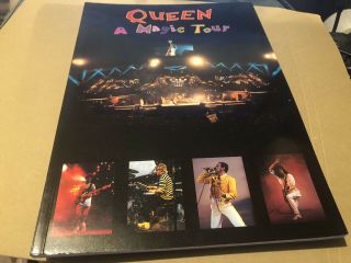 Queen A Magic Tour Rare 1987 Tour Book Near
