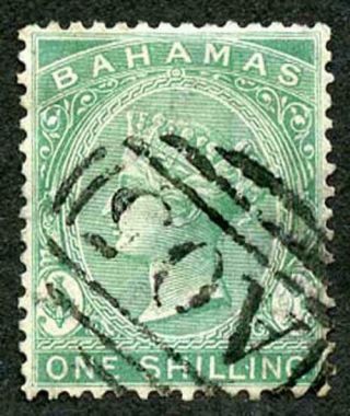 Bahamas Sg39 1/ - Deep Green Wmk Cc Perf 12.  5 Fine
